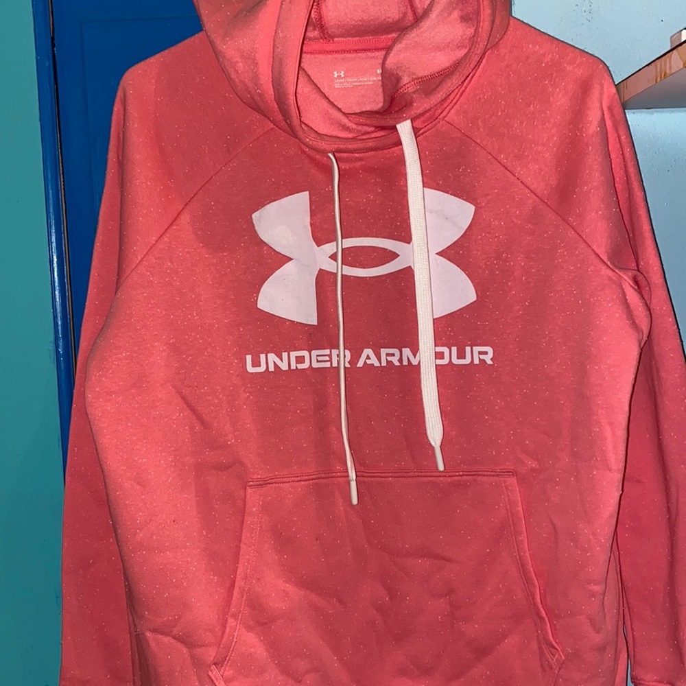 Pink Under Armour Hoodie